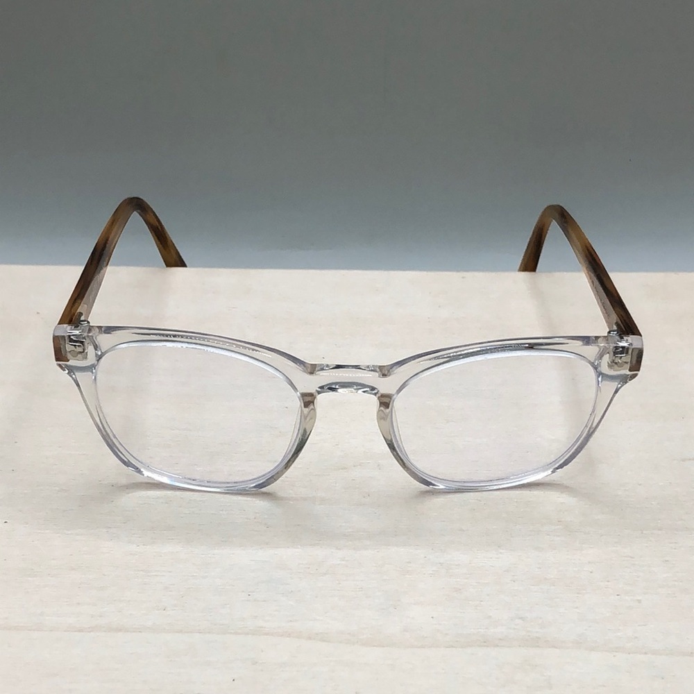 Warby Parker Felix M 506 49-19-145 Clear Brown-Unisex FRAMES ONLY